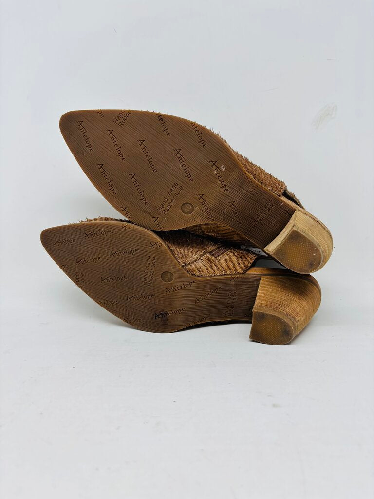 Antelope Slingbacks Brown 9