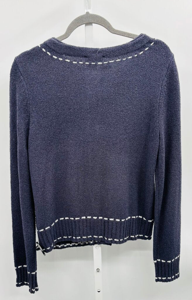 Tribal Cardigan Navy M