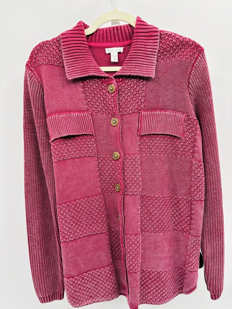 Tribal Cardigan Purple S