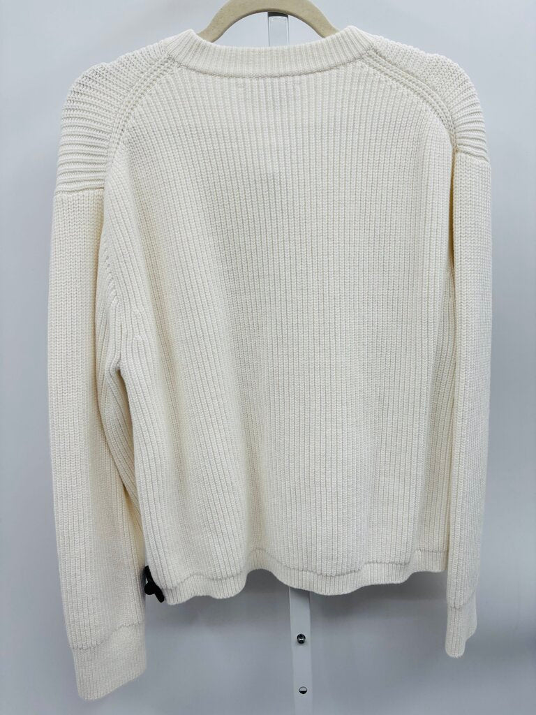 J. Crew Cardigan White L