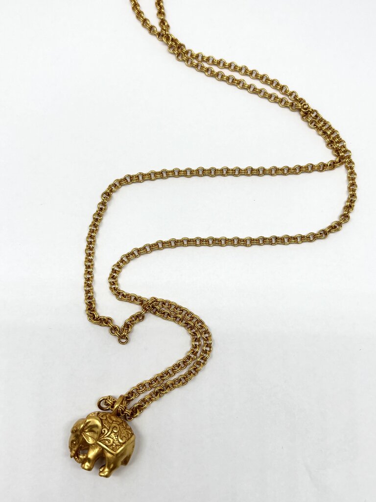 Julie Vos Necklace Gold 36"