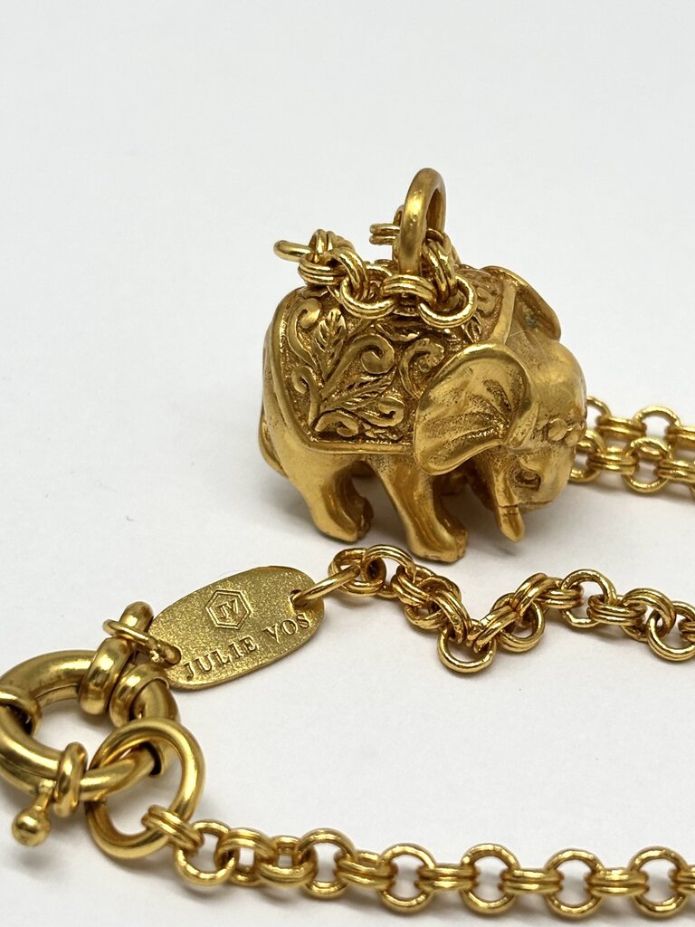Julie Vos Necklace Gold 36"