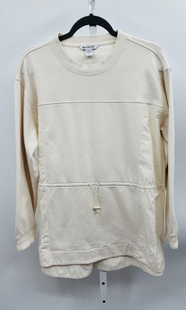 Athleta Sweatshirt Beige L