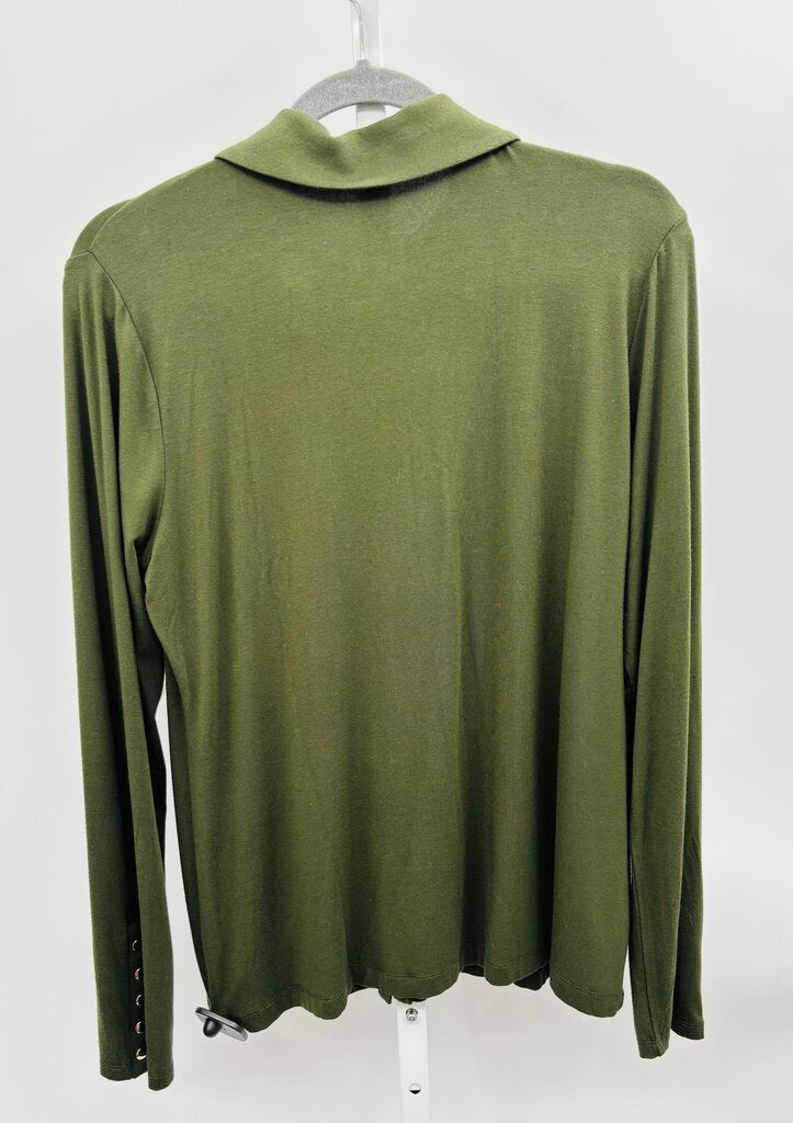 Elie Tahari Top Green L