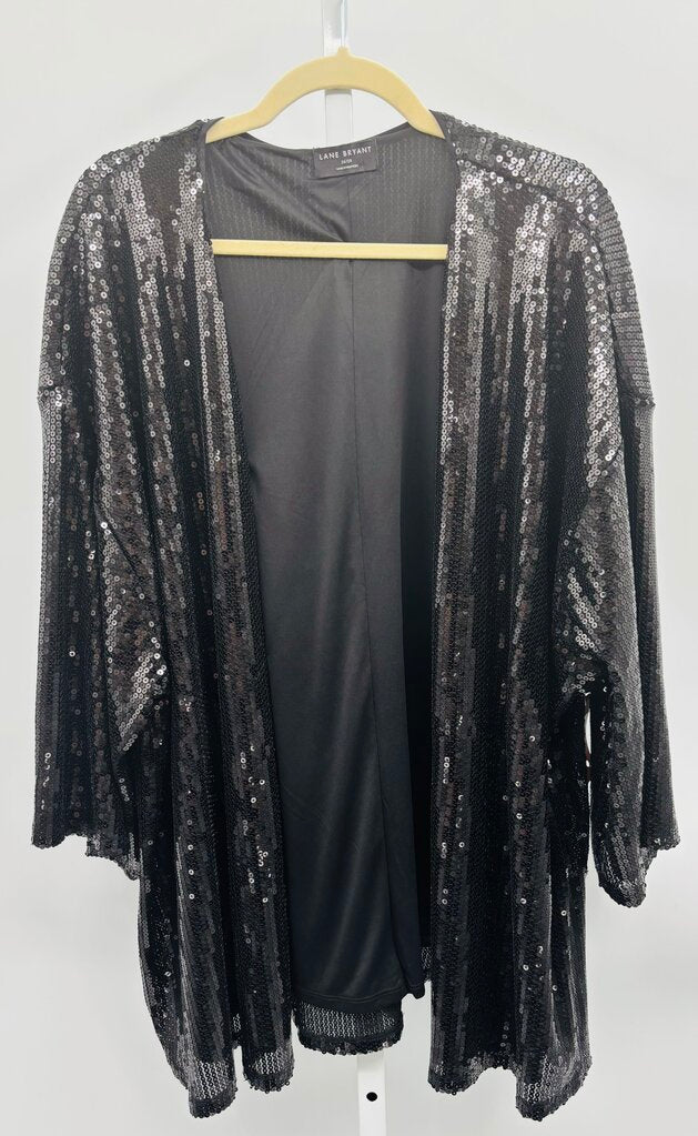 Lane Bryant Jacket Plus Black 28
