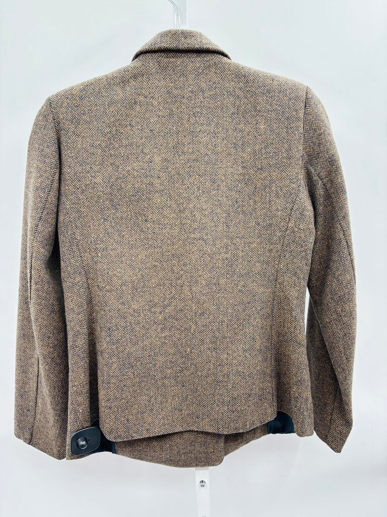 La Reine Tricote Blazer Brown S