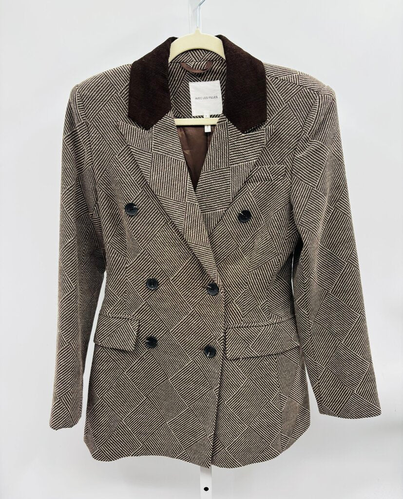 Avec les Filles Blazer Brown S
