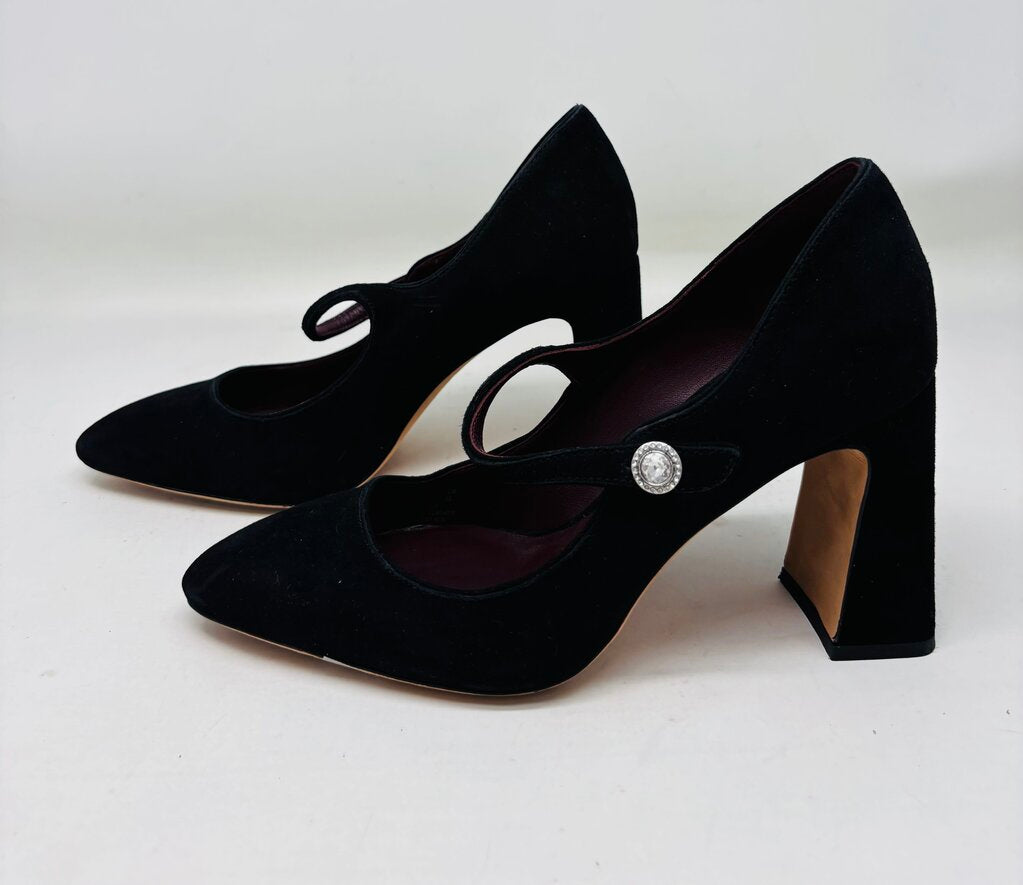 Kate Spade Heels Black 7.5