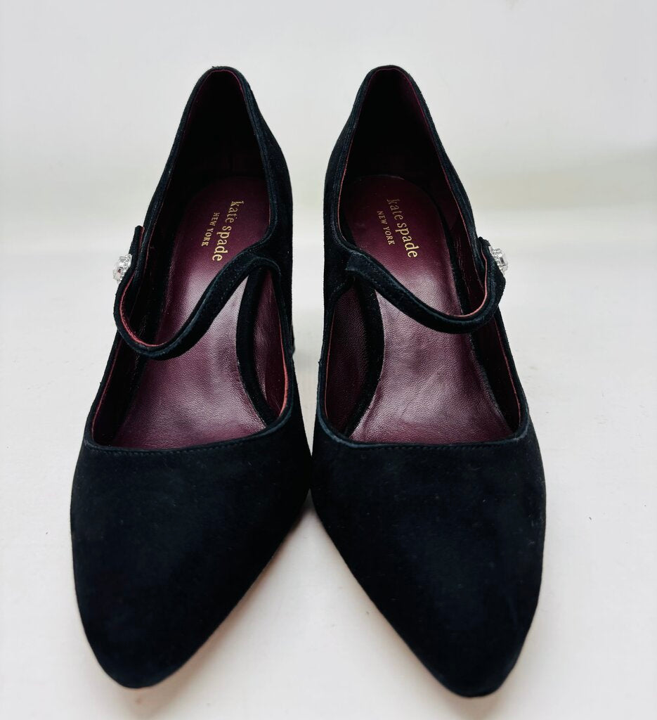 Kate Spade Heels Black 7.5