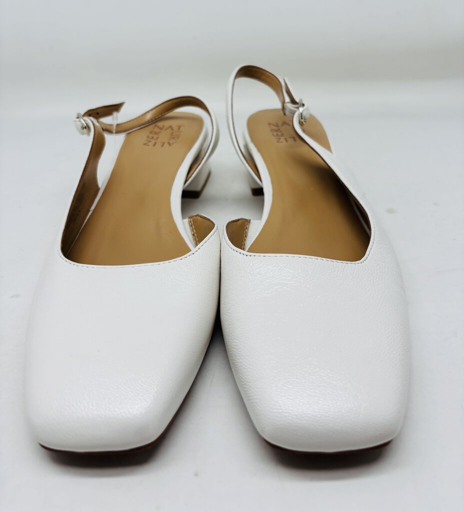 Naturalizer Slingbacks White 9.5