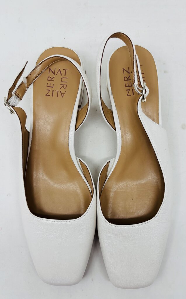 Naturalizer Slingbacks White 9.5