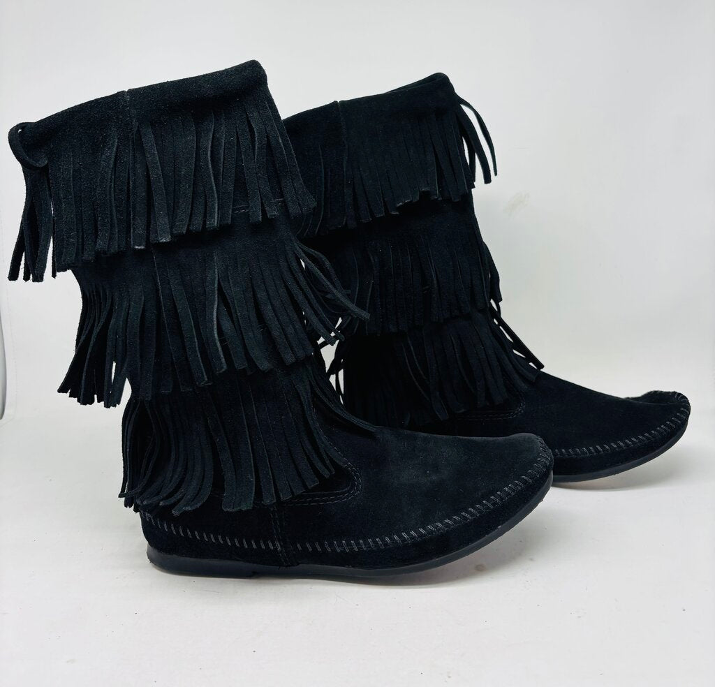 Minnetonka Boots Black 8