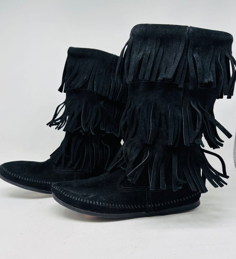 Minnetonka Boots Black 8