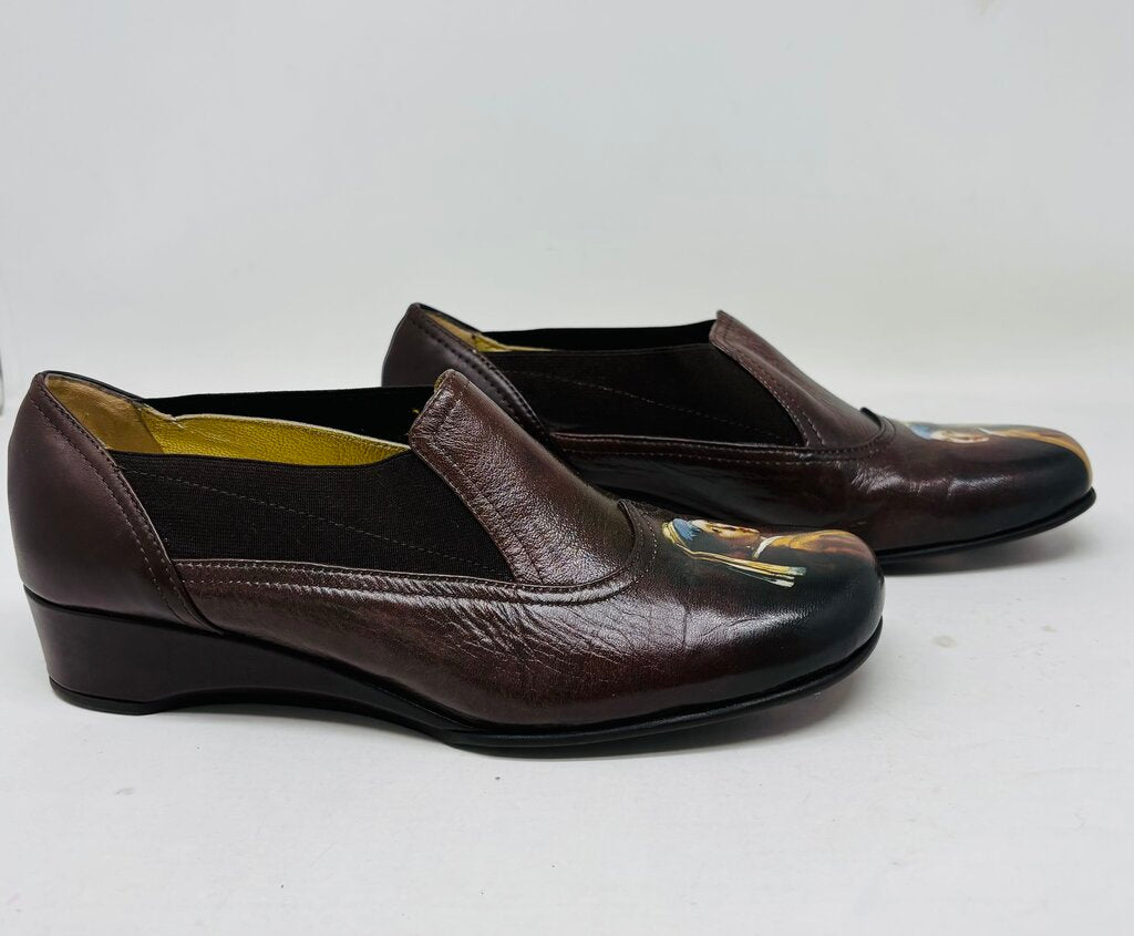 Icon Wedge Brown 8