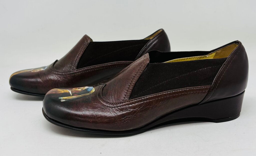 Icon Wedge Brown 8