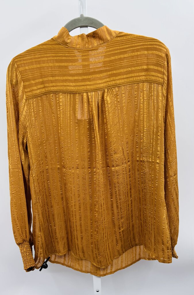 Soft Surroundings Blouse Gold M