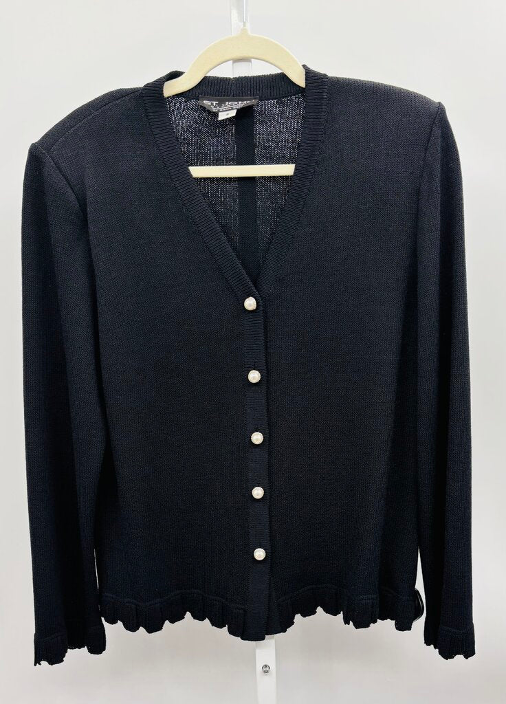 St. John Evening Cardigan Black 8