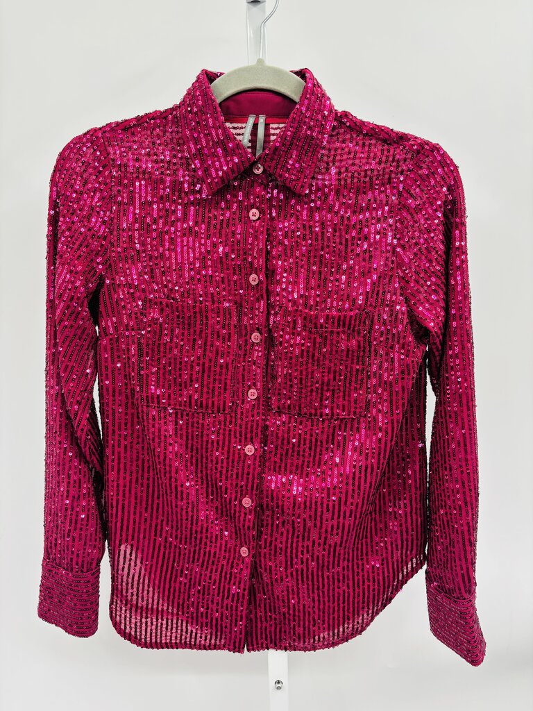 Anthropologie Blouse Purple XXS