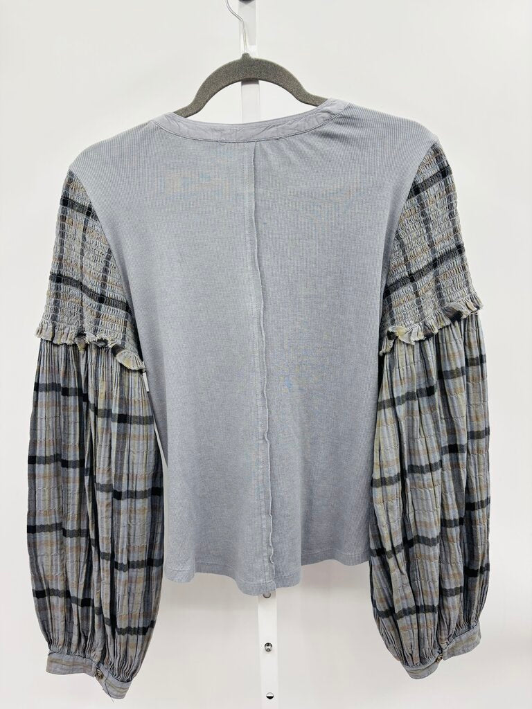 Pilcro Top Grey L
