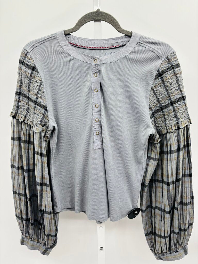 Pilcro Top Grey L