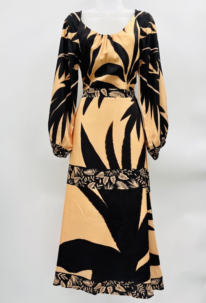 Aylaya Maxi Dress Beige S