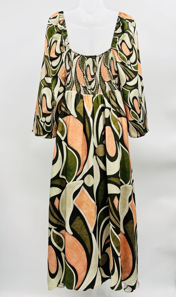 Aylaya Maxi Dress Green S