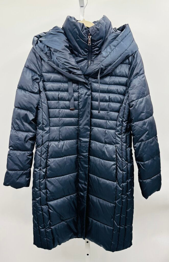 Tahari Coat Navy S