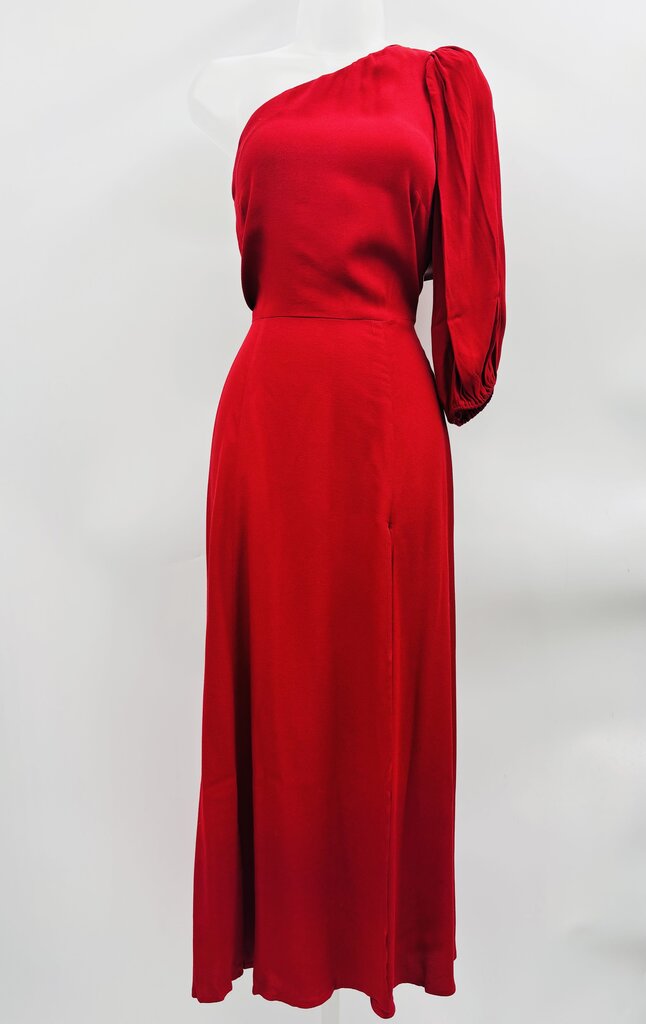 Reformation Maxi Dress Red 4