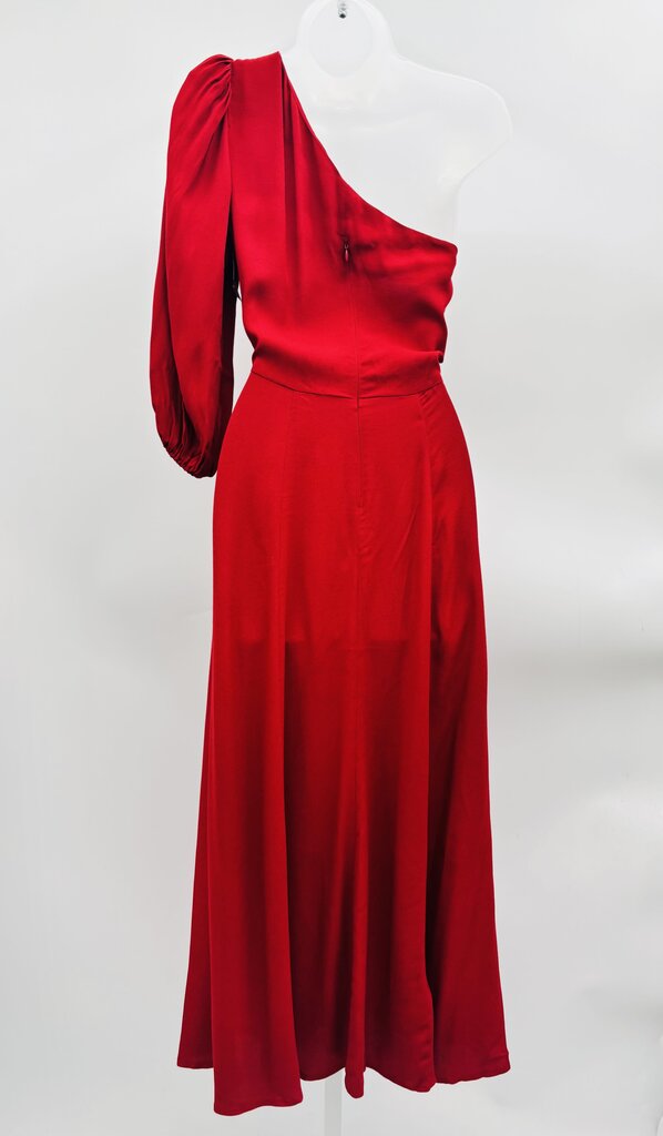 Reformation Maxi Dress Red 4
