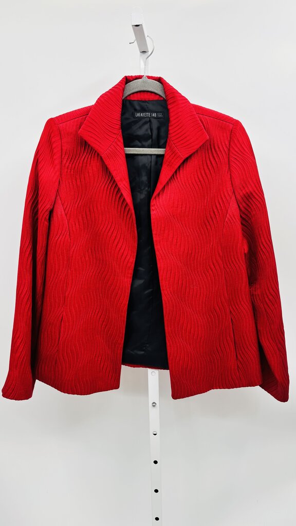 LaFayette 148 Jacket Red 12