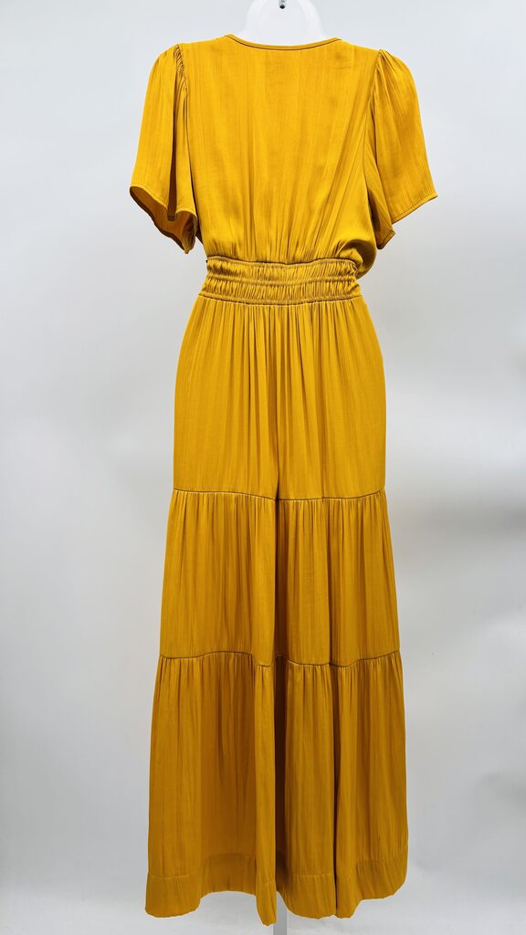 Anthropologie Maxi Dress Yellow M