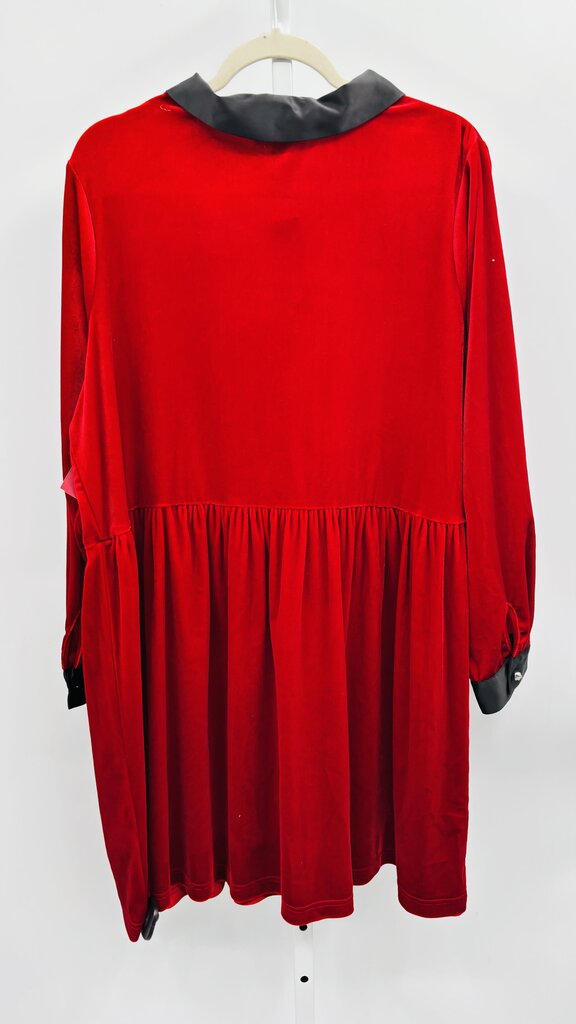 ModCloth Dress Plus Red 2X