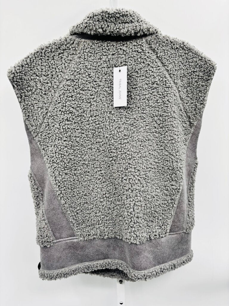 Tribal Vest Grey S