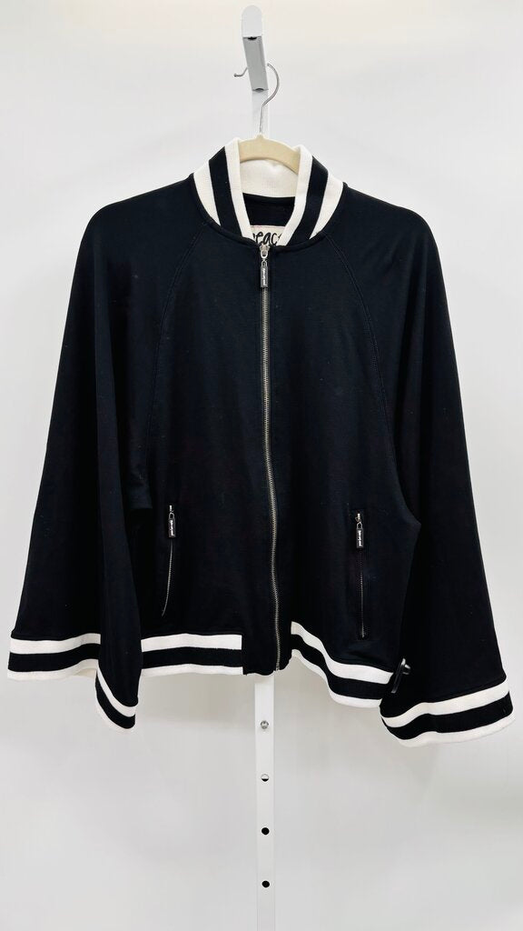 Peace Love World Jacket Black XS