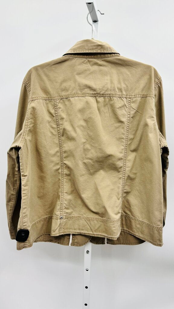 Chico's Jacket Taupe XL