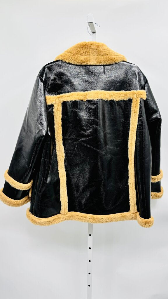 French Connection Coat Black L