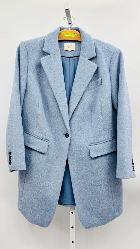 Loft Coat Plus Blue 1X