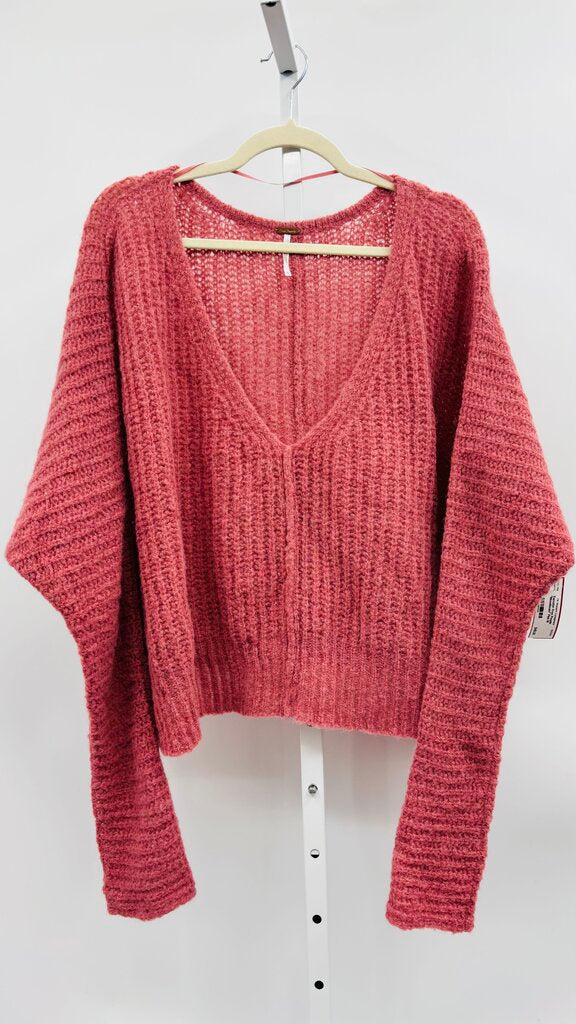 Free People Sweater Pink M