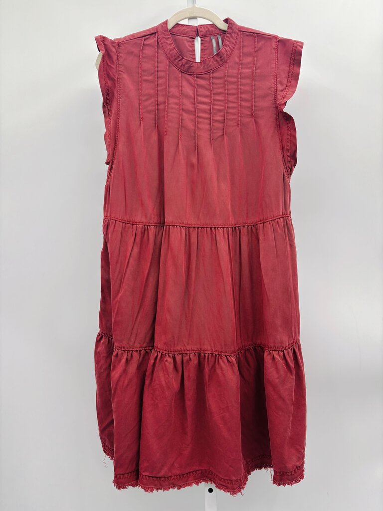 Anthropologie Dress Red L