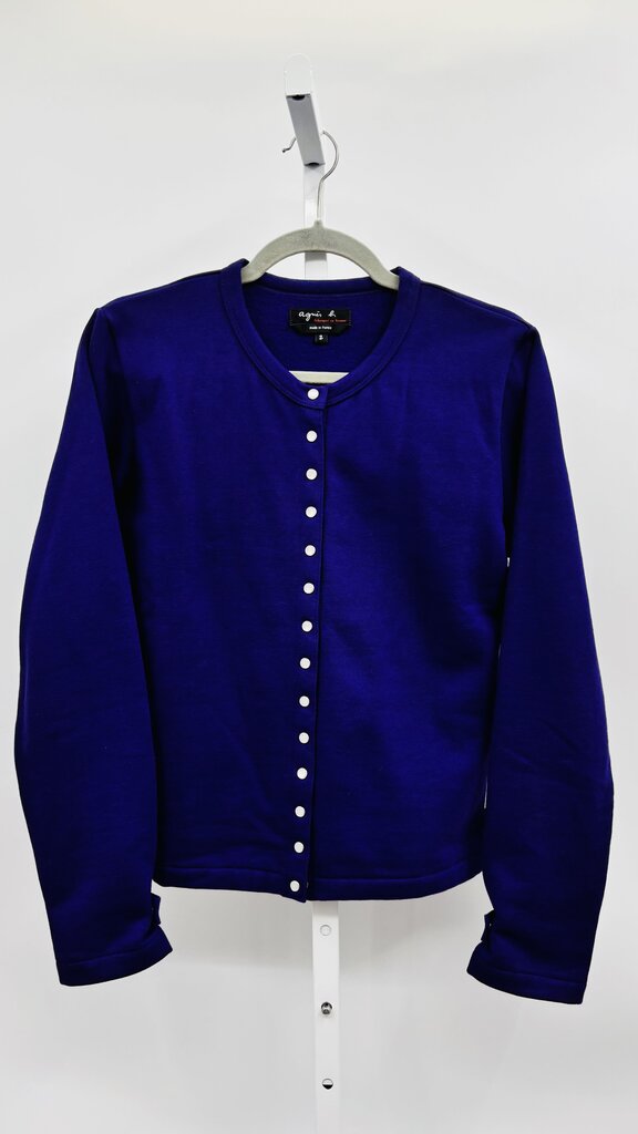 Agnes B. Cardigan Purple M