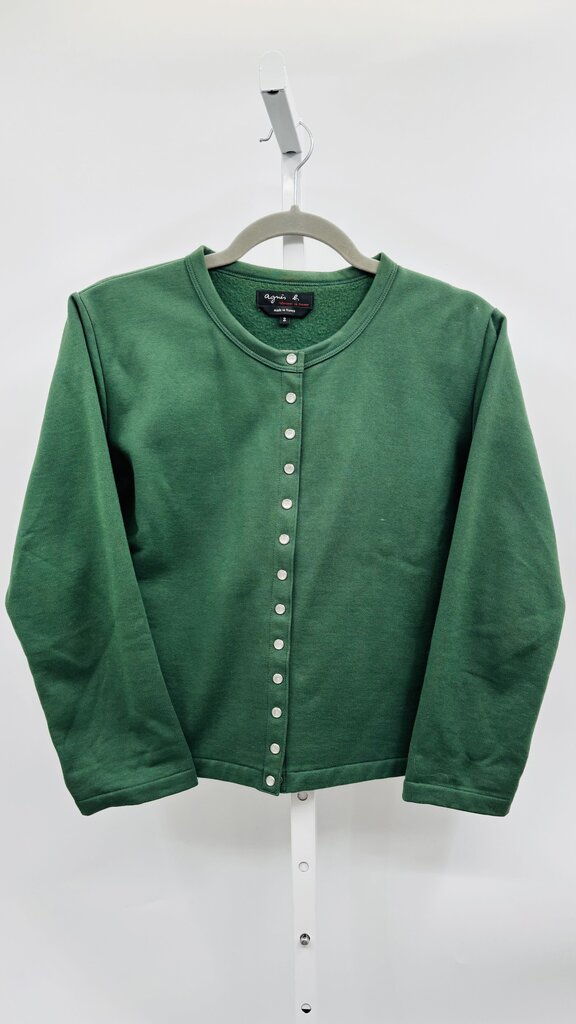 Agnes B. Cardigan Green M