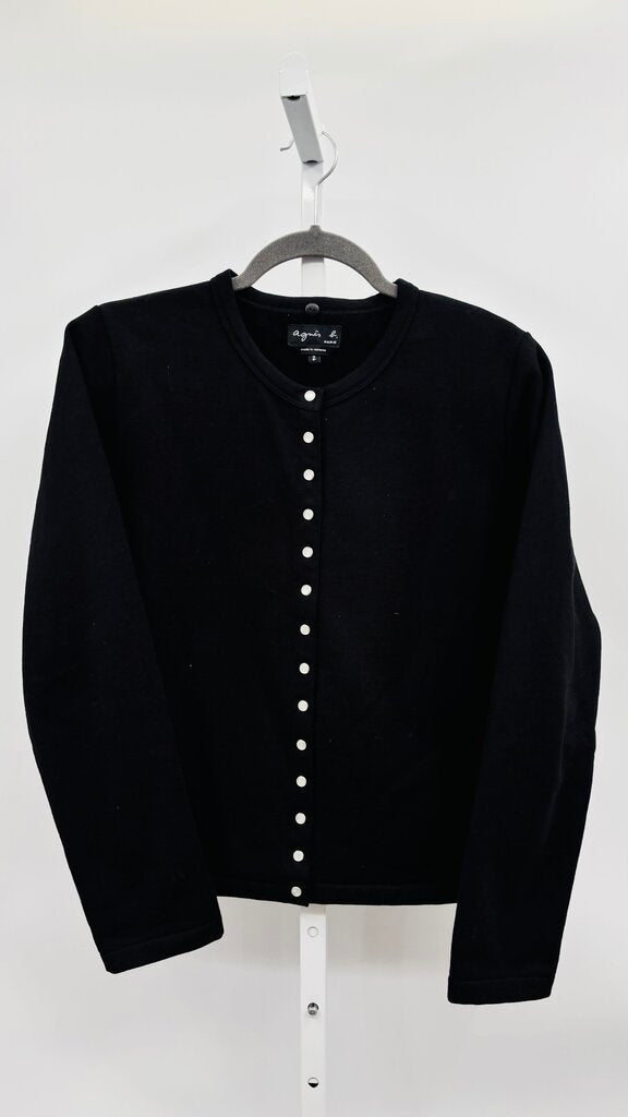 Agnes B. Cardigan Black M