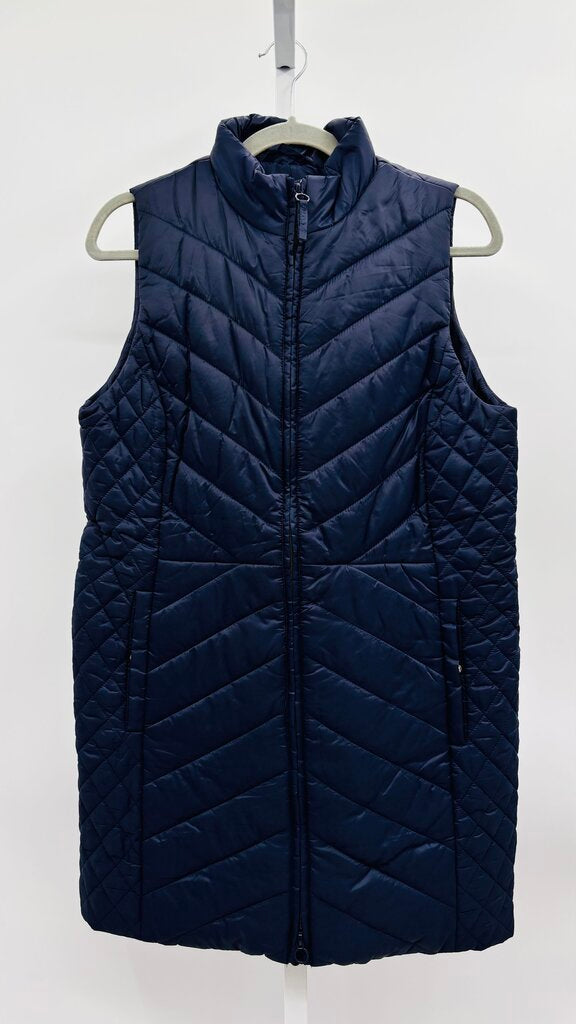 Talbots Vest Navy S