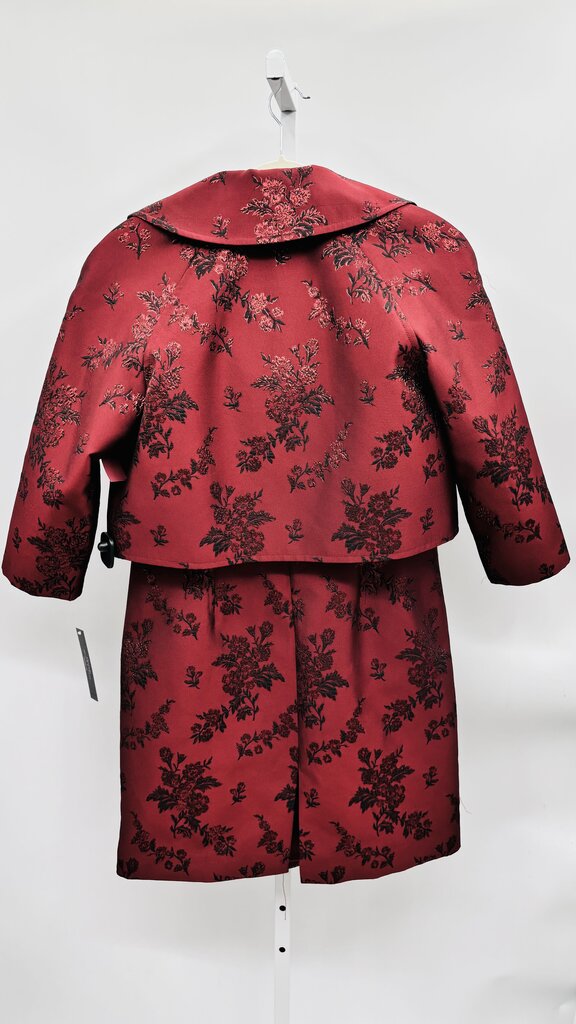 Tahari: ASL Dress Set Red 14