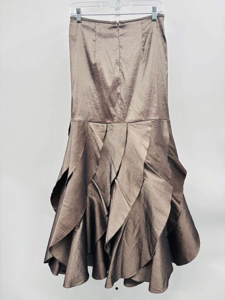 KM Collection Skirt Maxi Grey 8