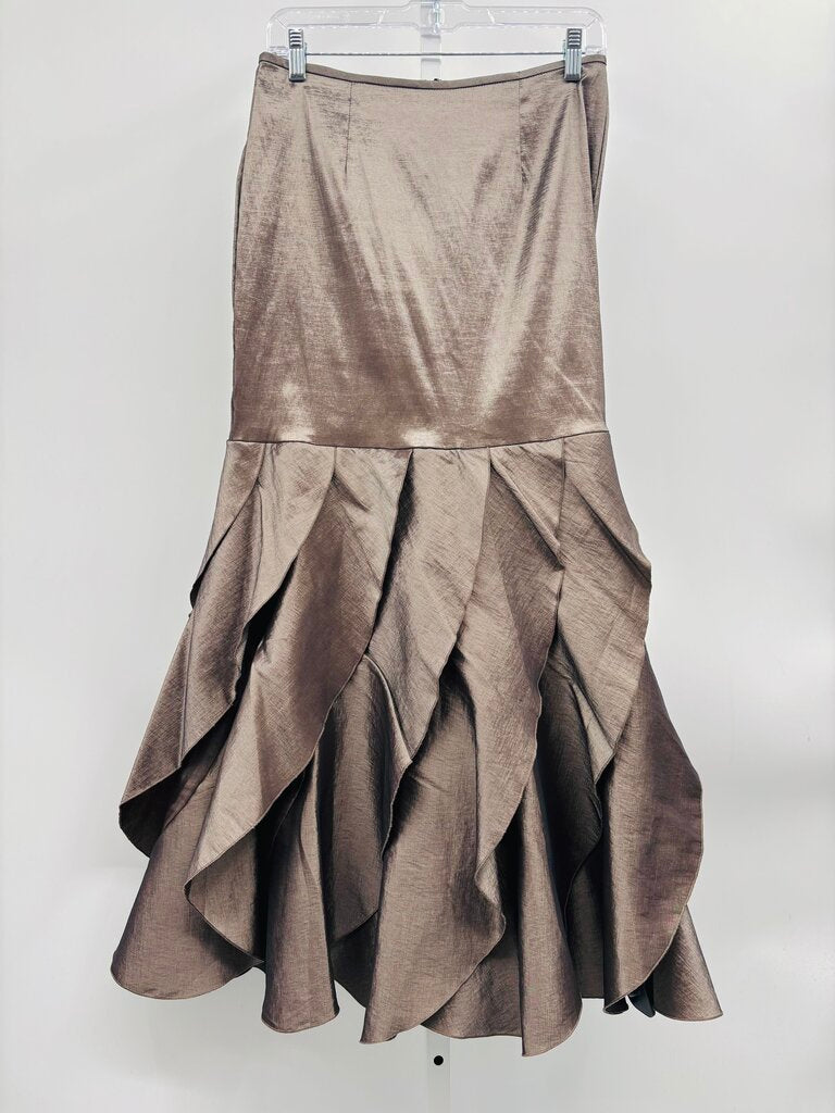 KM Collection Skirt Maxi Grey 8