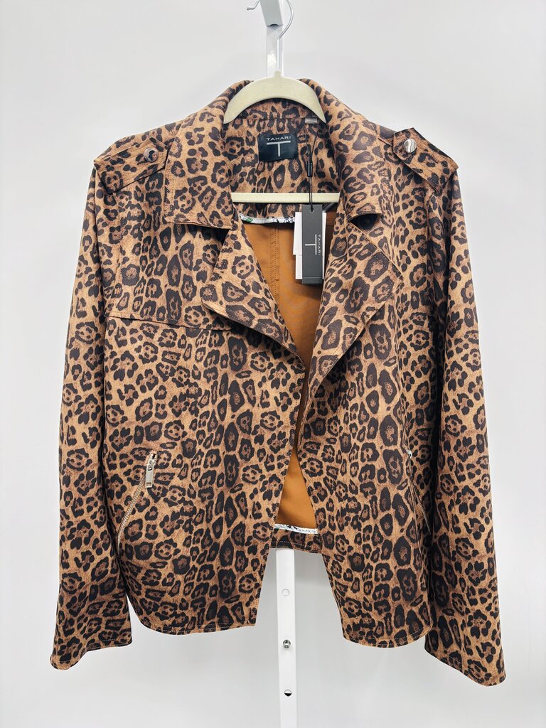 T Tahari Jacket Tan XL