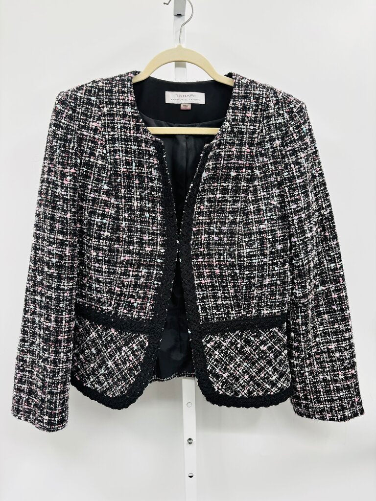 Tahari: ASL Jacket Black 12