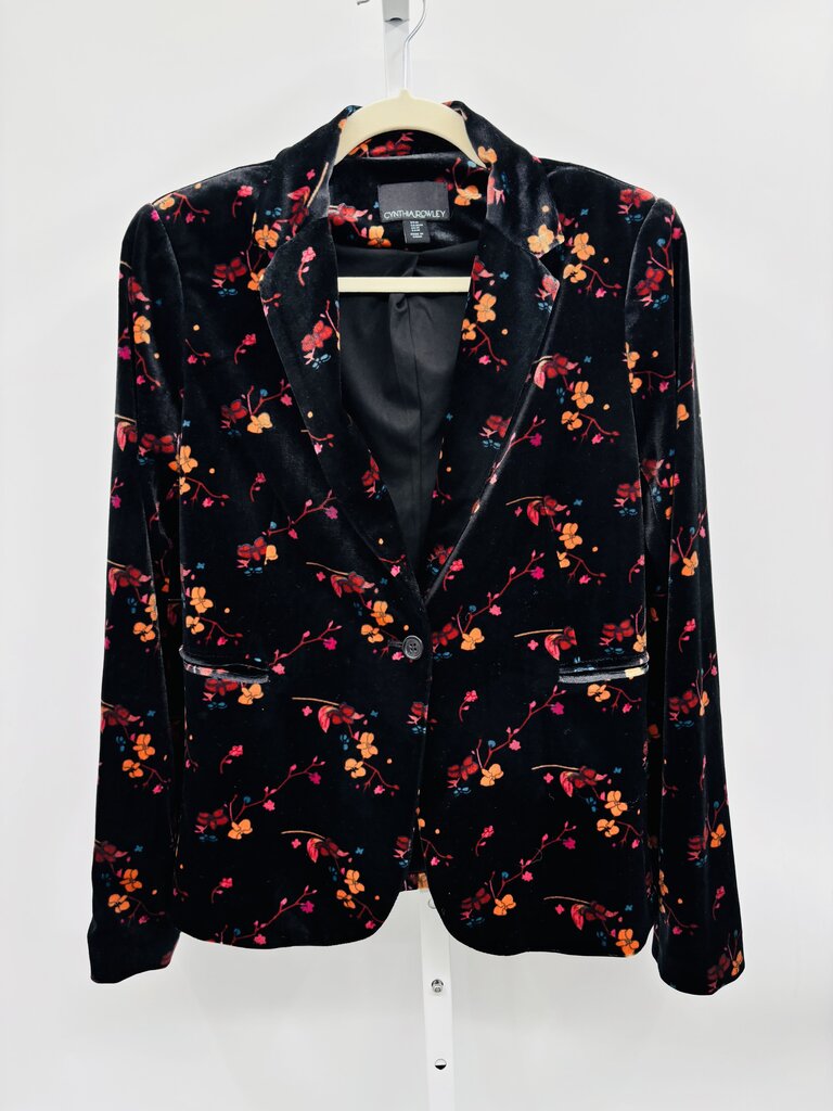 Cynthia Rowley Blazer Black M