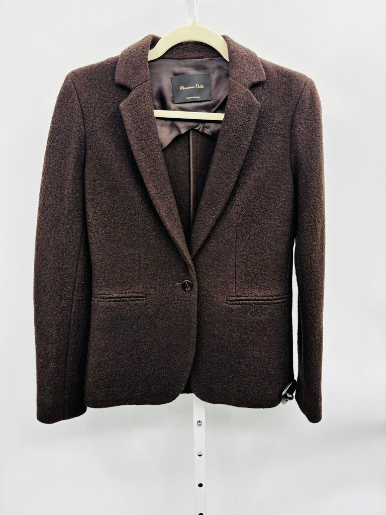 Massimo Dutti Blazer Brown 4